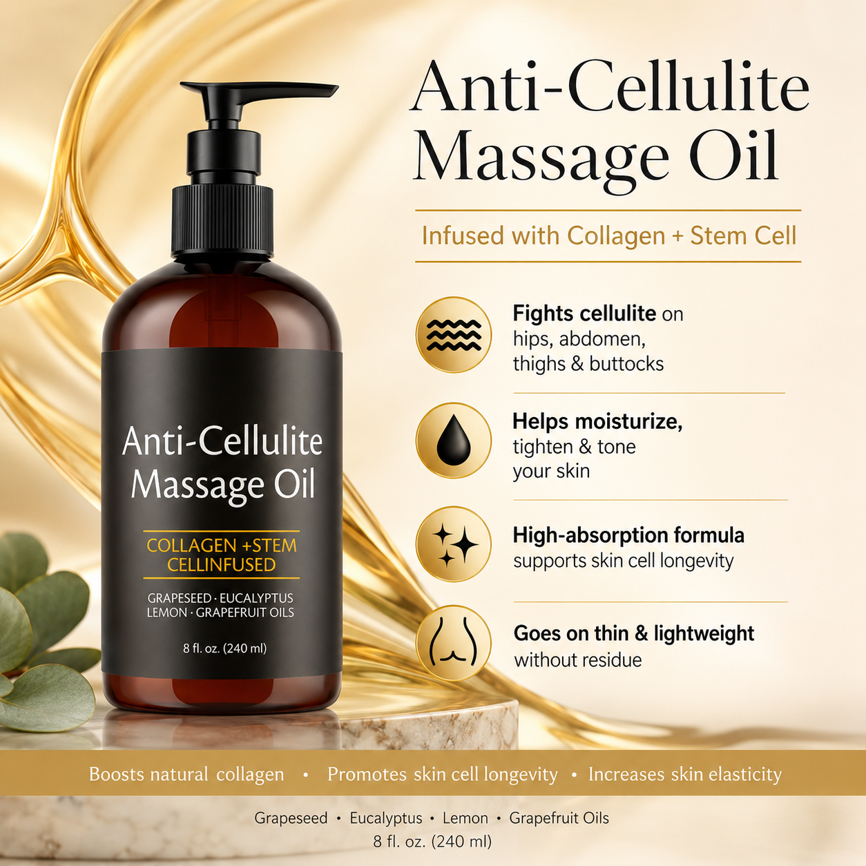 Sculpt & Smooth Massage Oil