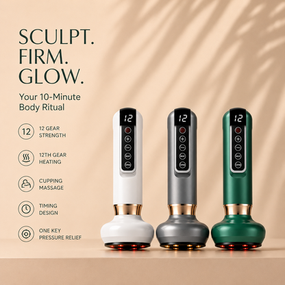 SculptFlow™ Heated Cupping Massager